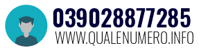 Numero di telefono 039028877285 039028877285