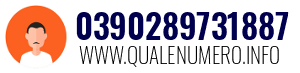 Numero di telefono 0390289731887 0390289731887