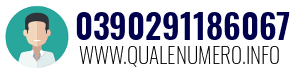 Numero di telefono 0390291186067 0390291186067
