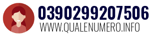 Numero di telefono 0390299207506 0390299207506