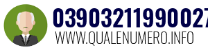 Numero di telefono 03903211990027 03903211990027
