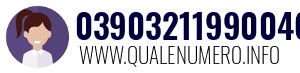 Numero di telefono 03903211990046 03903211990046