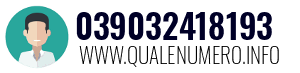 Numero di telefono 039032418193 039032418193
