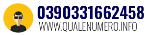 Numero di telefono 0390331662458 0390331662458