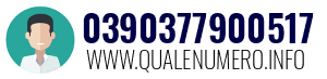 Numero di telefono 0390377900517 0390377900517