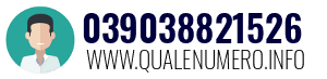 Numero di telefono 039038821526 039038821526