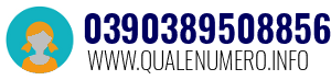 Numero di telefono 03903895088569 03903895088569