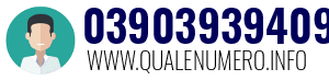 Numero di telefono 03903939409 03903939409