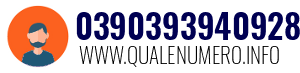 Numero di telefono 0390393940928 0390393940928