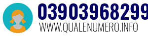 Numero di telefono 03903968299 03903968299