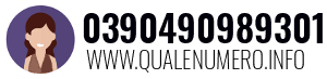 Numero di telefono 0390490989301 0390490989301