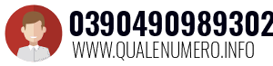 Numero di telefono 0390490989302 0390490989302