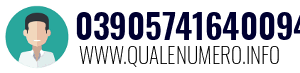 Numero di telefono 03905741640094 03905741640094