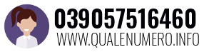 Numero di telefono 039057516460 039057516460