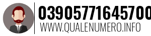 Numero di telefono 03905771645700 03905771645700