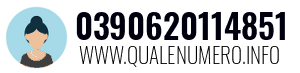 Numero di telefono 0390620114851 0390620114851