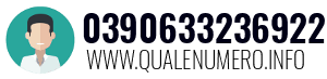 Numero di telefono 0390633236922 0390633236922