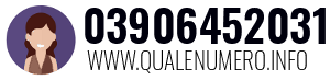 Numero di telefono 03906452031 03906452031