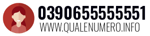 Numero di telefono 0390655555551 0390655555551