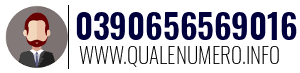 Numero di telefono 0390656569016 0390656569016