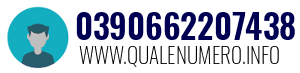 Numero di telefono 0390662207438 0390662207438