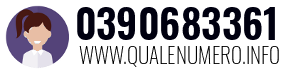 Numero di telefono 0390683361 0390683361