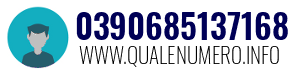 Numero di telefono 0390685137168 0390685137168