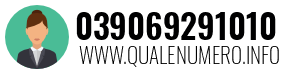 Numero di telefono 039069291010 039069291010