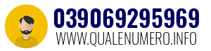 Numero di telefono 039069295969 039069295969