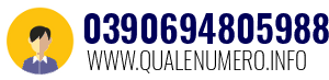 Numero di telefono 0390694805988 0390694805988