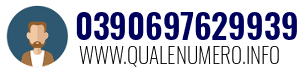 Numero di telefono 0390697629939 0390697629939