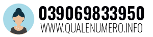 Numero di telefono 039069833950 039069833950