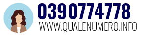 Numero di telefono 0390774778 0390774778