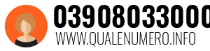 Numero di telefono 03908033000 03908033000