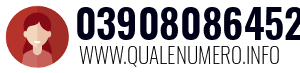 Numero di telefono 03908086452 03908086452