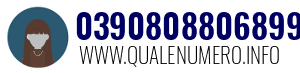 Numero di telefono 0390808806899 0390808806899