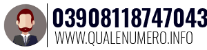 Numero di telefono 03908118747043 03908118747043