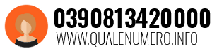Numero di telefono 0390813420000 0390813420000