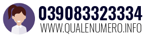 Numero di telefono 039083323334 039083323334