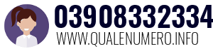 Numero di telefono 03908332334 03908332334