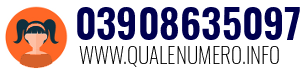 Numero di telefono 03908635097 03908635097