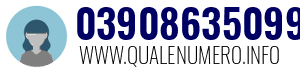 Numero di telefono 03908635099 03908635099