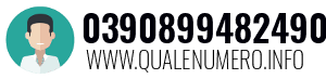 Numero di telefono 0390899482490 0390899482490