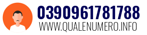 Numero di telefono 0390961781788 0390961781788