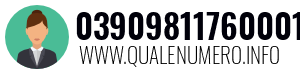Numero di telefono 03909811760001 03909811760001