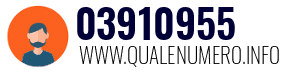 Numero di telefono 03910955 03910955