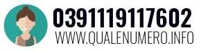 Numero di telefono 0391119117602 0391119117602