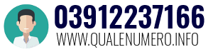 Numero di telefono 03912237166 03912237166