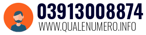 Numero di telefono 03913008874 03913008874