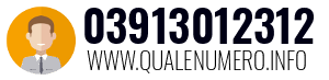 Numero di telefono 03913012312 03913012312